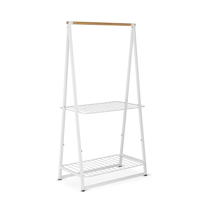 Brabantia Linn Kledingrek - groot - 99.5x57x190cm - wit