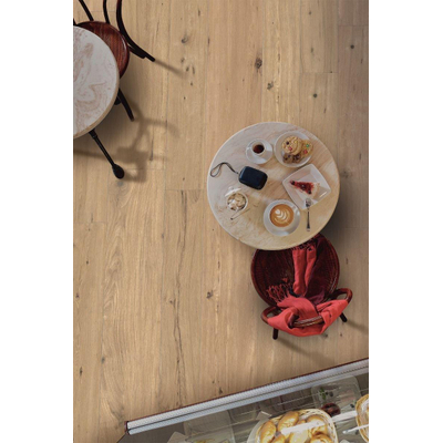 SAMPLE EnergieKer Vloer- en wandtegel Padouk Beige Gerectificeerd Houtlook Mat Beige