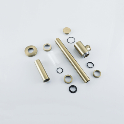 Verlaagd sifon geborsteld messing OUTLETSTORE