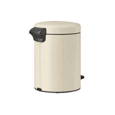 Brabantia NewIcon pedaalemmer 5 liter met kunststof binnenemmer Soft Beige