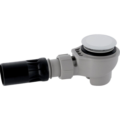 Geberit Uniflex douchebaksifon universeel met plug chroom