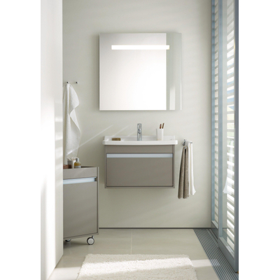 Duravit Philippe Starck 3 meubelwastafel 70x49cm wit