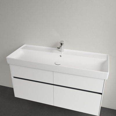 Villeroy & Boch Collaro meubelwastafel 120x47cm met overloop 1 kraangat ceramic+ stone white