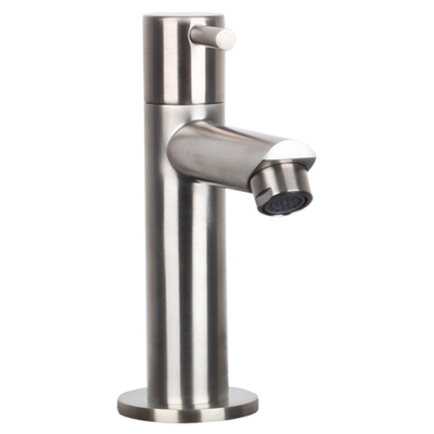 Differnz Mix koudwaterkraan recht mat zwart - OUTLETSTORE