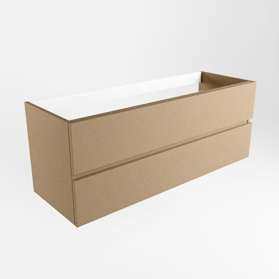 Mondiaz VICA wastafelonderkast - 130x45x50cm - 2 lades - softclose - Oro