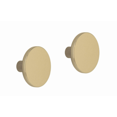 Modern Handle x2 Brushed Brass