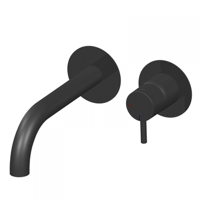 Xenz Duero Plus Inbouwwastafelkraan Zwart Mat