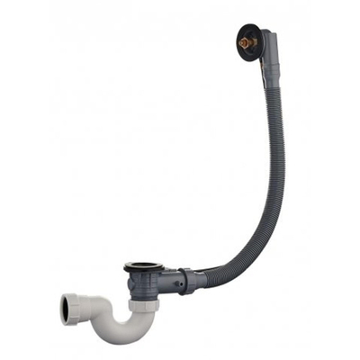 Wiesbaden Doblar inbouwdeel badafvoer met overloop