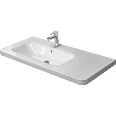 Duravit Durastyle meubelwastafel 100x48 bak links 1 kraangat Gliss wit