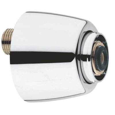 GROHE S koppeling met rozet afsluitbaar per stuk 1/2 x3/4 verstelbaarheid 125mm chroom