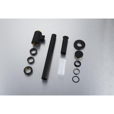 Fortifura Calvi verlaagd sifon mat zwart licht beschadigd OUTLETSTORE