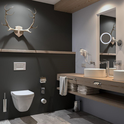 Geesa Hotel Handdoekhaak dubbel Chroom