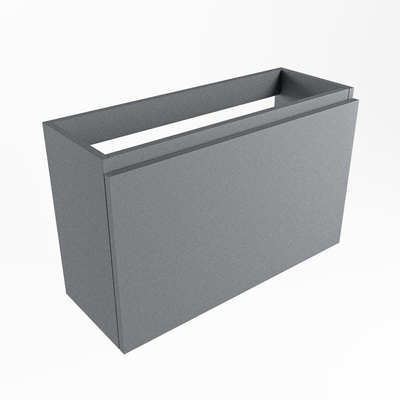 Mondiaz OLAN fonteinonderkast - 80x30x40cm - 1 lade - softclose - Plata