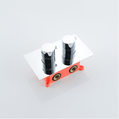 Fortifura Calvi Thermostatische Inbouwkraan - met inbouwdeel - chroom OUTLETSTORE