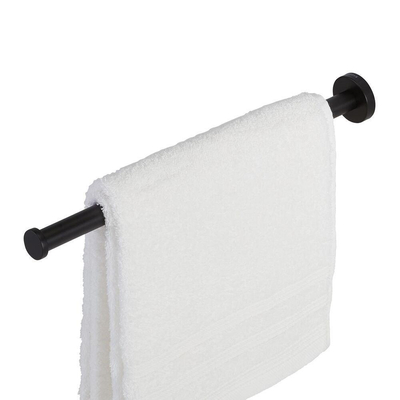 Geesa Nemox Handdoekrek 1 arm Zwart