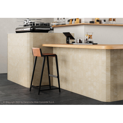 Atlas Concorde Solution Ultrablock Wandtegel - 7.5x30cm - (Crème)