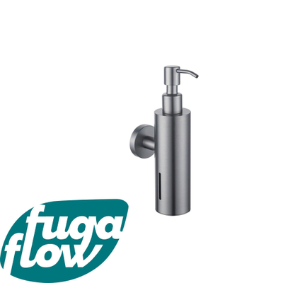 FugaFlow zeepdispenser - wand - rond - gunmetal -