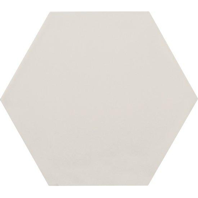 Douglas Jones Vintage Wandtegel hexagon 15x17cm 8mm witte scherf Perla