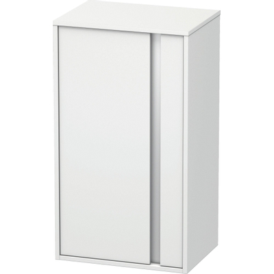 Duravit Ketho badkamerkast 50x36x88cm 1 deur Standaard greep wit