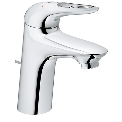 GROHE Eurostyle New waterbesparendes wastafelkraan S size met waste chroom