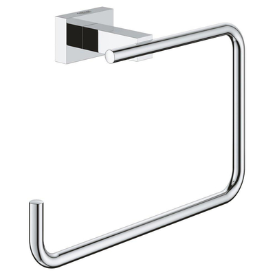 GROHE Essentials Cube Handdoekring - 18.6cm - chroom