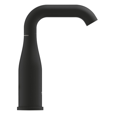 Grohe Essence New 1-gats wastafelkraan m-size m. gladde body voorsprong 11.4cm phantom black