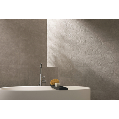 Fap Ceramiche Nobu wand- en vloertegel - 30x60cm - gerectificeerd - Natuursteen look - Grey mat (grijs)