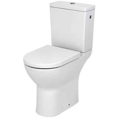 Plieger Plus WC pack verhoogd met keramisch reservoir dualflush (+8cm) totaal 48cm hoog universeel wit