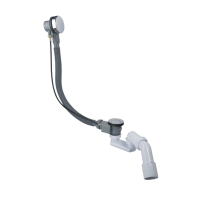 FugaFlow Efficiente Sobrado badafvoercombinatie met draaibediening chroom -