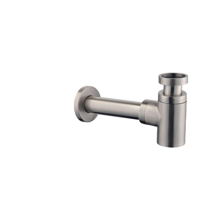 Wiesbaden Star sifon laag 5/4" x 32 mm geborsteld staal