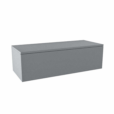 Mondiaz ALAN MODULE Wastafelonderkast - 100x45x30cm - 1 lade - push to open - Plata