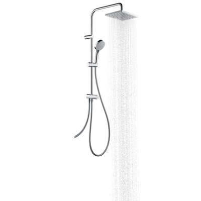 Hansgrohe Vernis showerpipe zonder thermostaat mat zwart