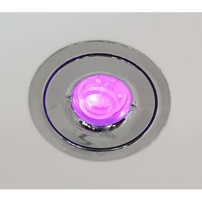 Wiesbaden Libero vrijstaand whirlpool ligbad 170x80 cm acryl glans wit met waste chroom