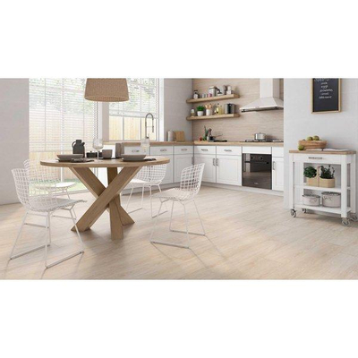 SAMPLE Roca Abbey Vloer- en wandtegel 20x120cm 10mm gerectificeerd R10 porcellanato Roble