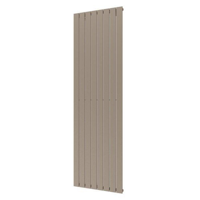 Plieger Cavallino Retto designradiator verticaal enkel middenaansluiting 2000x602mm 1332W zandsteen