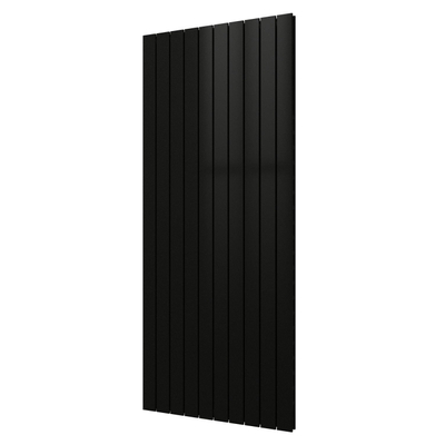 Plieger Cavallino Retto designradiator verticaal dubbel middenaansluiting 1800x754mm 1936W antraciet metallic