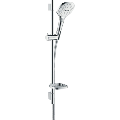 Hansgrohe Raindance select 120 unica s puro glijstangset 65cm wit chroom