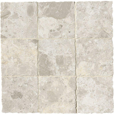 FAP Ceramiche Nativa White macro mosaico zijde glans anticato 10x10 op net