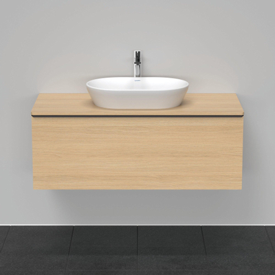 Duravit D-Neo wastafelonderkast 120x45.9x55cm 1 lade Natuur eiken Mat