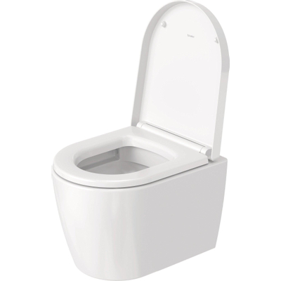 Duravit ME by Starck WC-zitting 43.8x37.4x4cm compact Kunststof wit Glanzend|Mat