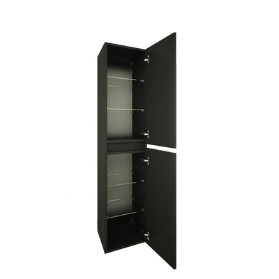 Wiesbaden Marmaris kolomkast 160x35x35 cm mat zwart