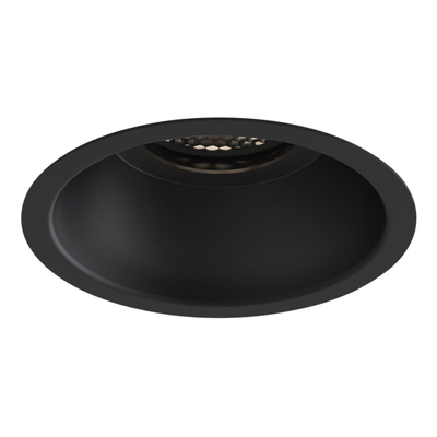 Astro Minima Slimline Round Fixed FR IBS IP65 excl. GU10 mat zwart