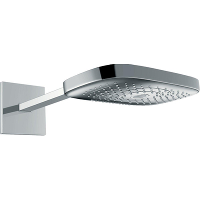 Hansgrohe Raindance select afdekset e300 hoofddouche 39 met douchearm chroom