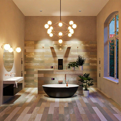 MONDIAZ FLOAT Vrijstaand bad - 170x80cm - Urban/talc