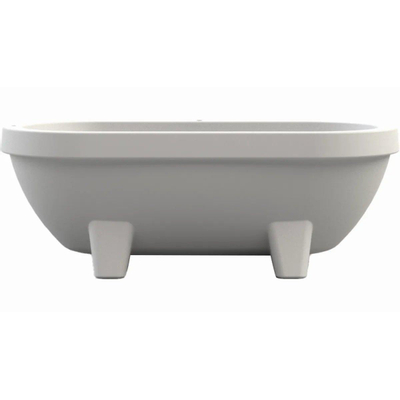 Gardentub vrijstaand (tuin)bad - 194x94x66cm - kunststof - geschikt voor buiten - mat wit