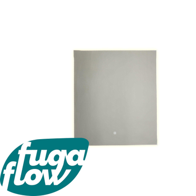 FugaFlow Eccelente Arredo badkamerspiegel 60x70cm met indirecte LED verlichting en touch schakelaar
