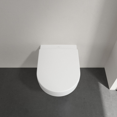 Villeroy & Boch Architectura combi-pack diepspoel directflush met zitting met softclose en quick release ceramic+ wit