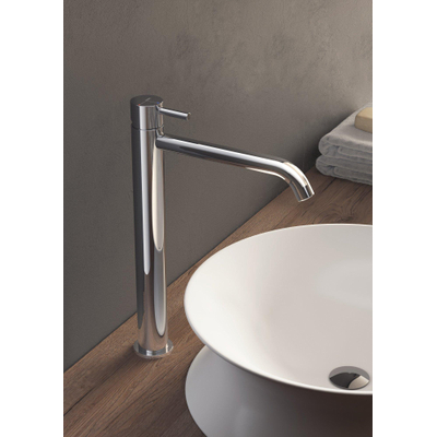 Hotbath Laddy hoge wastafelmnegkraan zonder waste chroom SHOWROOMMODEL