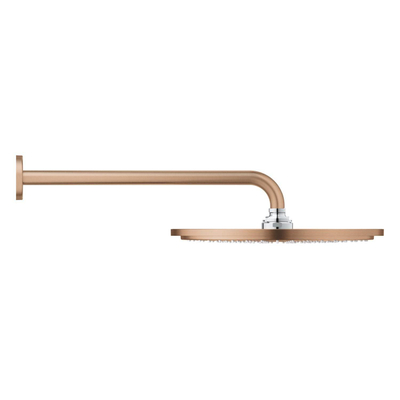 GROHE Rainshower Cosmopolitan 310 Hoofddouche - 31cm - 1 straalsoort - wandarm 38cm - geborsteld warm sunset