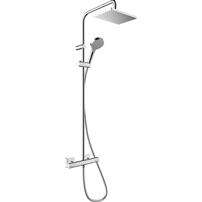 Hansgrohe Vernis Shape M35 showerpipe 123cm Chroom